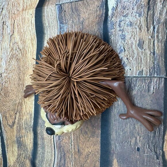 Vintage 90s Looney Tunes Taz Tasmanian Devil Koosh Ball Toy Figure Warner Bros. - Picture 5 of 6